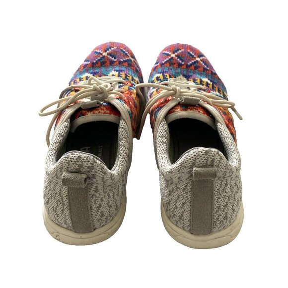 Minnetonka Eco-friendly Materials 61048 Orange Sunset Womens 7m Eco Anew Sneaker - Picture 4 of 7